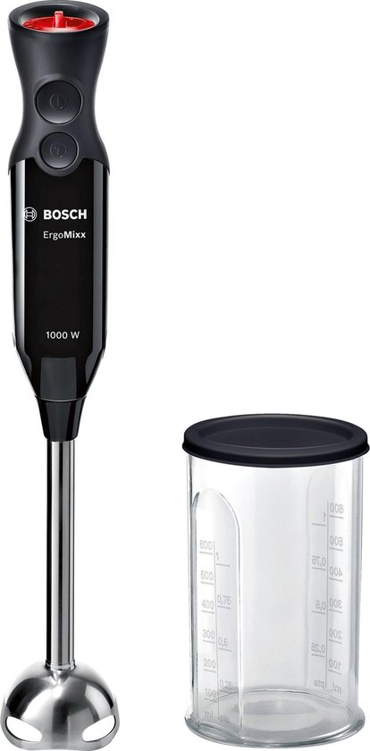 Bosch MS6CB6110 ErgoMixx - Staafmixer - 1000W - Zwart