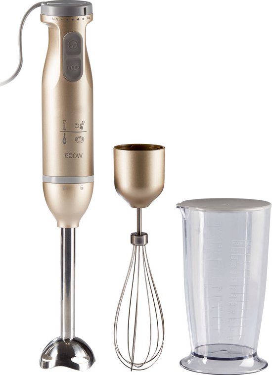 Silvercrest Staafmixer set Champagne